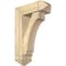 Ekena Millwork Imperial Arts and Crafts Rough Sawn Bracket w/ Offset Brace, Douglas Fir, 6"W x 16"D x 24"H BKT0604X16X24IMP03RDF - alternate 1
